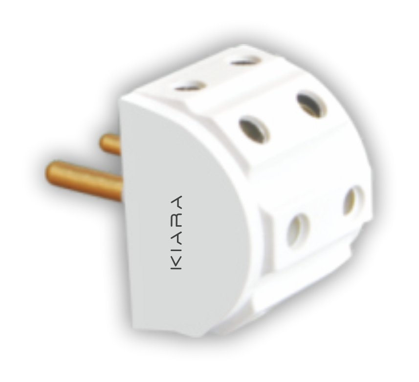 6A, 3 Pin Top Z-Black