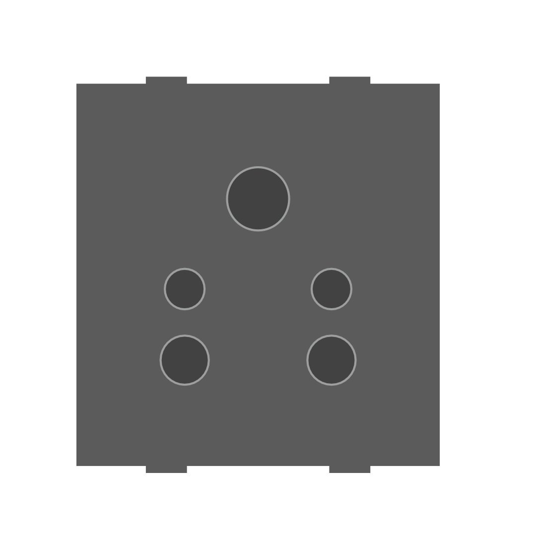 5 Pin Socket Full Back