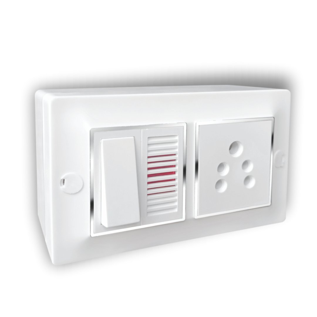 OMAA Modular Gang Box - Premium gang boxes in White and Silver Line finishes